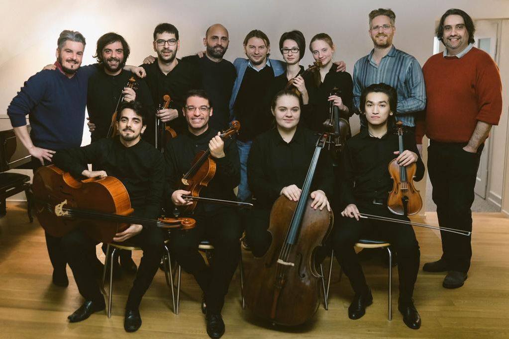 Quartetto di Cremona with their students in Alpnachstad, Switzerland